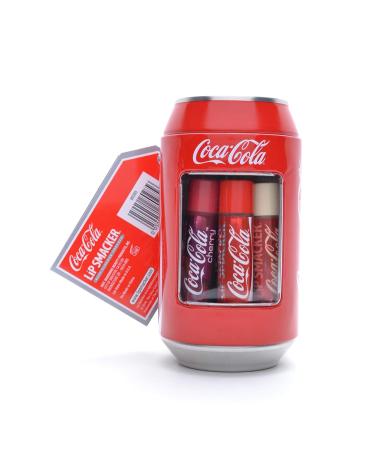 Buy Lip Smacker Coca-Cola Collection - Children's Lip Balm Set | 6 Flavors | Perfect Gift Box - Buy Online on GoSupps.com