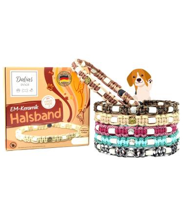 EM ceramic collar for dogs & cats - made to measure EM band original US paracord (41-50 cm beige) 41-50 cm beige - Buy Online on GoSupps.com
