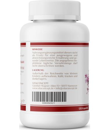 VITACONCEPT Valerian 5000 mg Capsules | 120 High-Dose 10:1 Extract | Made in Germany - Premium Sleep Support - Buy Online on GoSupps.com