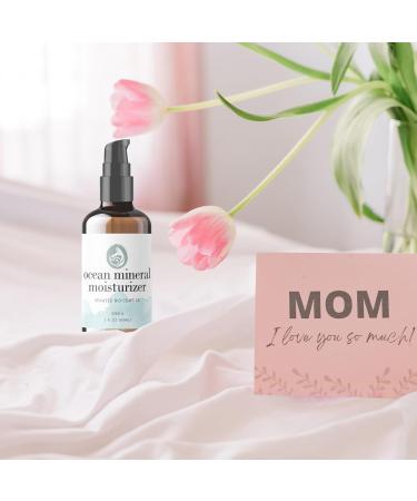 Ocean Mineral Facial Moisturizer - Vegan & Organic Face Lotion for All Skin Types - Anti-Aging Hydrating Seaweed Bio-Complex - 2 oz - International Shipping Available - Buy Online on GoSupps.com