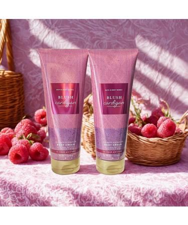 Bath & Body Works BLUSH CARDIGAN Ultimate Hydration Body Cream 2-piece Gift Set with a Red Bow for Holidays 8 oz each - Buy Online on GoSupps.com