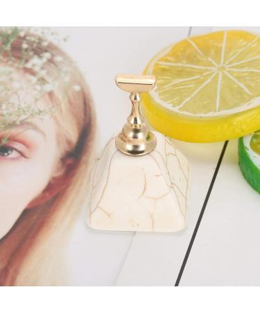 July Summer Gifts Easy to Install Nail Tip Holder Practice Stand Base Magnetic Beauty Salon Salon Shop for Home Manicure Store(Off-White) - Buy Online on GoSupps.com