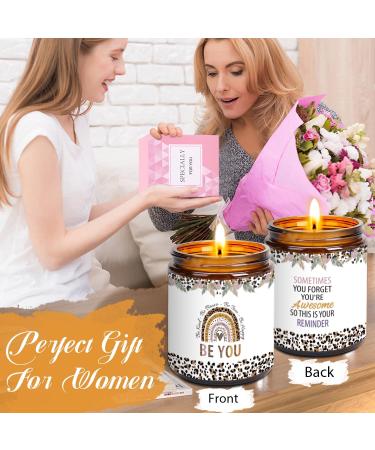 Vanilla Scented Aromatherapy Soy Wax Candle Gift for Women - Unique Birthday & Christmas Gift Idea for Her - Best Friend, Sister, Auntie, Mum, BFF - You Are Awesome - Buy Online on GoSupps.com