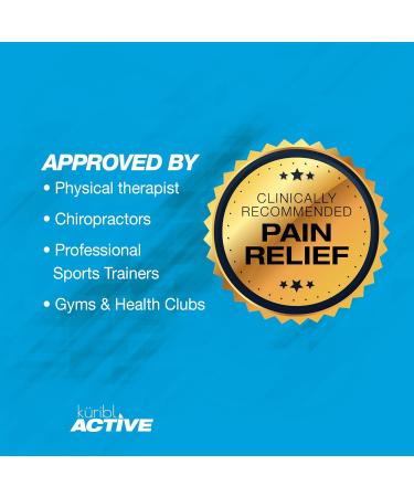Kuribl Active Muscle Cream 3oz - Fast Acting Joint Pain and Muscle Soreness Relief - All Natural Formula - Buy Online on GoSupps.com