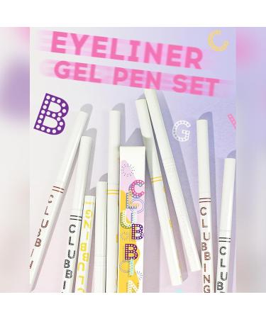 Byuexhp Gel Eyeliner 4 Piece Long Lasting Beauty Products Smooth Eye Line Pen for Women and Girls Travel Dating Party Work Sports - Buy Online on GoSupps.com
