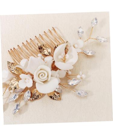 JOINPAYA Bridal Comb Bridal Supplies Ceramics Wedding Bridesmaid - Buy Online on GoSupps.com