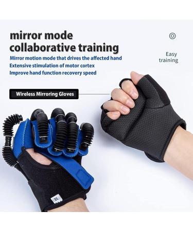 Stroke Hand Splint Assistive Gloves Long-Term Relief Finger Cramps for Stroke People Finger Wrist Training Left-S Left Small - Buy Online on GoSupps.com