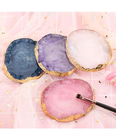 Sanwood Nail Art Palette - Multifunctional Resin Color Mixing Plate for Foundations Nail Art and Cosmetics - Blue - Buy Online on GoSupps.com