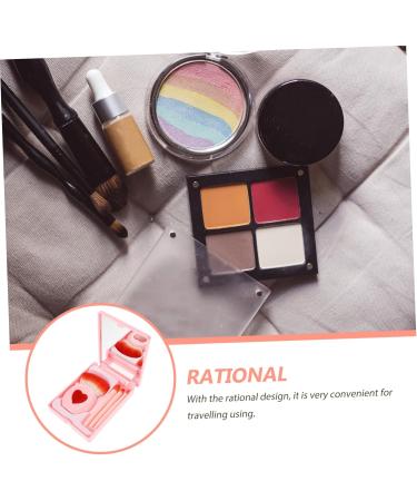 Angoily 6 Boxes Makeup Brush Set Synthetic Foundation Makeup Brush Mini Containers Cosmetic Accessories Blush for Cheeks Portable Makeup Brush Eye Shadow Brush Pu Powder Brush Woman - Buy Online on GoSupps.com