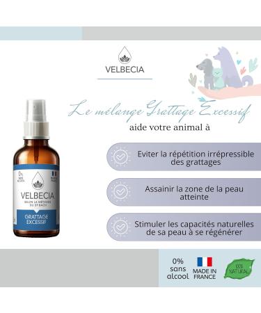 Grattage excessif animal 30 ml +1 OFFERT Elixirs de fleurs SANS ALCOOL - M thode du Dr Bach - D mangeaison l chage allergie irritation chien chat - Buy Online on GoSupps.com