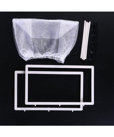 Large Fish Tank Breeder Net w/ Suction Cups | Nylon Mesh Aquarium Breeder Box for Fish Fry Hatchery & Breeding - Buy Online on GoSupps.com
