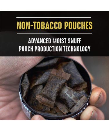 BaccOff Smooth Peach Pouches - Tobacco and Nicotine Free Snuff Alternative (1 Can, 0.63 oz) - Buy Online on GoSupps.com