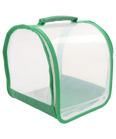 CHICIRIS Butterfly Habitat Pop Up Monarch Butterfly Enclosure Clear Insect Cage Terrarium with Handle 7.9 x 7.9 x 8.9in