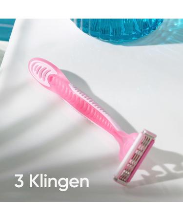 Gillette Simply Venus 3 Women's Razors - 6 Disposable Razors for Smooth Shaving | International Shipping Available - Buy Online on GoSupps.com
