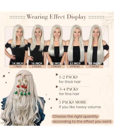 Buy Hetto Real Hair Tape-In Extensions | #60 White Blonde 40g 30cm - Invisible & Hair Recovery - Buy Online on GoSupps.com