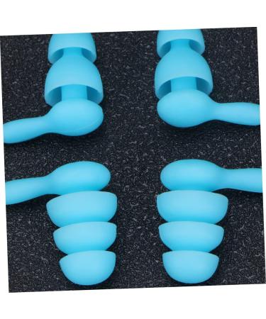 FRCOLOR 2 Pairs Noise Cancelling Silicone Earbuds - Swimming Toy Planes Ear Gauges for Travel & Motorcycle | Noise Reduction Earbuds - Buy Online on GoSupps.com