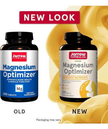 Jarrow Formulas Magnesium Optimizer - 200 Tablets for Optimal Health - Buy Online on GoSupps.com