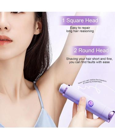 Electric Hair Remover for Women Cordless Bikini Trimmer & Electric Shaver AntiScratch Hair Removal Portable body hair trimmer for legs private area underarms painless gl - Buy Online on GoSupps.com