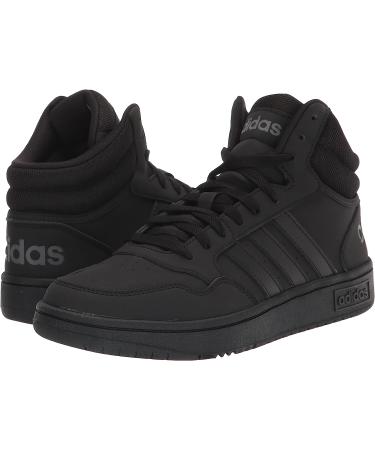adidas Men's Hoops 3.0 Mid Basketball Shoe 11 - Black/Grey - Buy Online on GoSupps.com