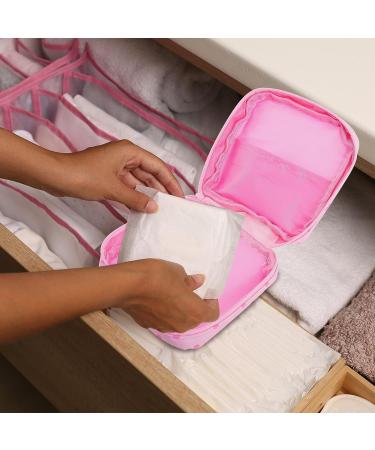 Healvian Outdoor Decor Napkin Storage 2pcs - Cute Cartoon Menstrual Pad Holder & Tampon Pouches for Women - Feminine Pad Disposal Bags - Buy Online on GoSupps.com