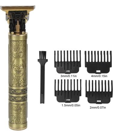 Professional Hair Clippers Electric Haircut Kit Rechargeable Close Cutting Vintage Trimmer with Guide Combs - Buy Online on GoSupps.com