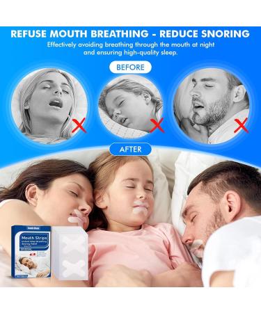Mouth Tape for Sleeping - 120 PCs Anti-Snoring Pflaster | Better Sleep & Breathe | Wordian Petals - Buy Online on GoSupps.com