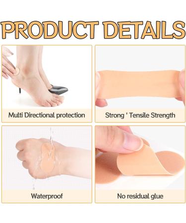 15PCS Waterproof Moleskin Tape Plasters for Foot Care, Sports, and Hiking - Buy Online on GoSupps.com