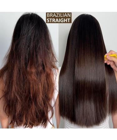 Formaldehyde-Free Brazilian Keratin Hair Straightening Treatment - Professional Results Smooth Shine Lasts Months | 3PC Set - Buy Online on GoSupps.com