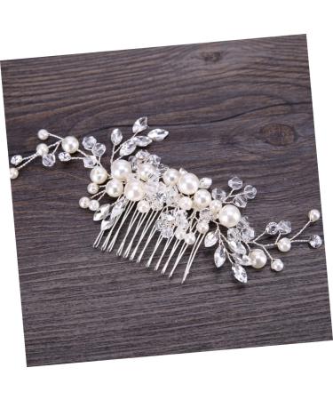 Beaupretty Wedding Hair Comb Tiara Bridal Comb Bridal Hair Accessories Wedding Hair Accessories Bridal Headdress Banquet Hair Comb Crystal Hair Pieces - Buy Online on GoSupps.com