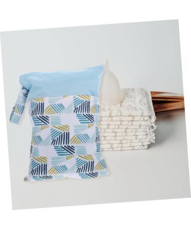 ABOOFAN Mini Money Exchange Wallet - Napkin Storage Bag for Girls Make-up Set - Baby Diaper Bag & Coin Exchange 30x25x1cm - Blue - Buy Online on GoSupps.com