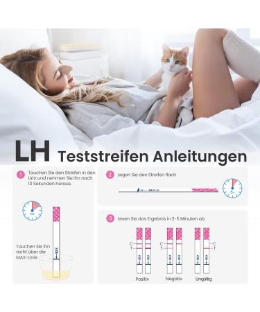 Femometer 50 Ovulation Test & 20 Pregnancy Test Kit - High Sensitivity LH & HCG 25 MIU/ml for Accurate Results - International Shipping Available - Buy Online on GoSupps.com