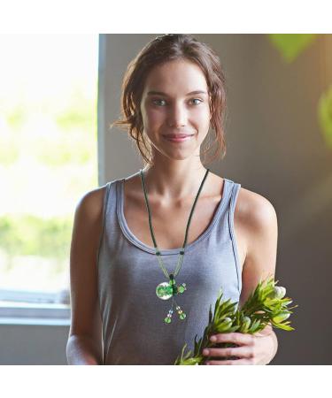 Abaodam 2pcs essential oil bottle necklace diffusers for essential oils essential oil diffuser jewelry Miss Greenx2pcs 30x2cmx2pcs - Buy Online on GoSupps.com