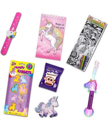 Pre-filled Christmas Stocking Packed full of Unicorn themed items over x15 goodies included - Buy Online on GoSupps.com