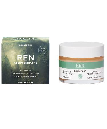 REN Clean Skincare Evercalm Overnight Recovery Balm - Nourishing Face and Body Moisturizer - Cruelty Free - 1.7 Fl Oz - Buy Online on GoSupps.com