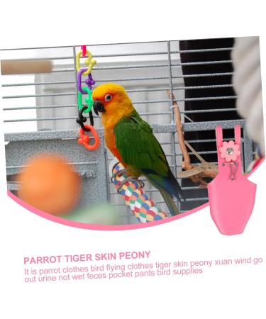 Angoily 3-Piece Parrot Suit for Nymphensittich & ARA - Bird Diaper Costume for Small Parrots - Durable & Stylish Wing Clothing - Buy Online on GoSupps.com