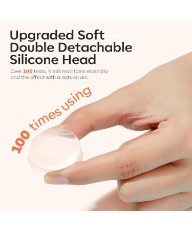 Modelones Nail Art Stamper Kit 7Pcs - Premium Double Nail Stamp Stencils & Gel for DIY French Manicure - Buy Online on GoSupps.com