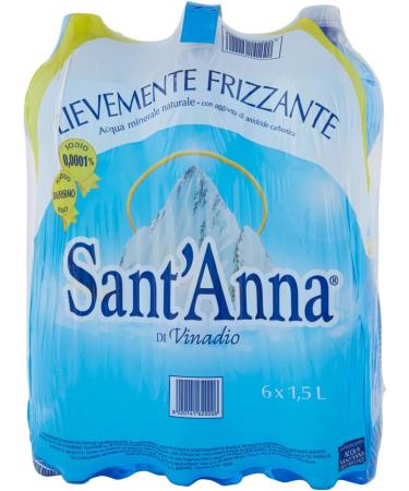 Sant'Anna Eau Min rale 1.5L Effervescente (Lot de 6) - Buy Online on GoSupps.com