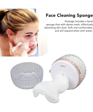 Qukaim Scalp Scrubber Foaming Net Scalp Scrubber Brush 2 in 1 Double Headed Mesh Facial Cleansing Brush with Sponge - Buy Online on GoSupps.com