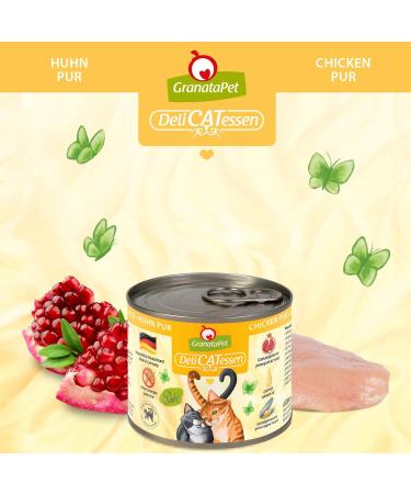 Granapet Delicatessen 6x200g Multipack - Grain-Free Wet Cat Food with High Meat & Quality Oils | Trial Package - Buy Online on GoSupps.com