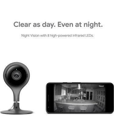 Google Nest Cam Indoor 3 Pack - Home Security Surveillance Camera - Phone Control, Mobile Alerts, Live Video, Night Vision - 1st Gen 3 Count - Buy Online on GoSupps.com