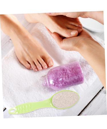 VINTORKY Pumice Brush Exfoliating Double Sided Portable Foot wash Pedicure Foot Brush for Remover Pumice Stone Foot exfoliator Tool Natural Foot Remover Brush - Buy Online on GoSupps.com