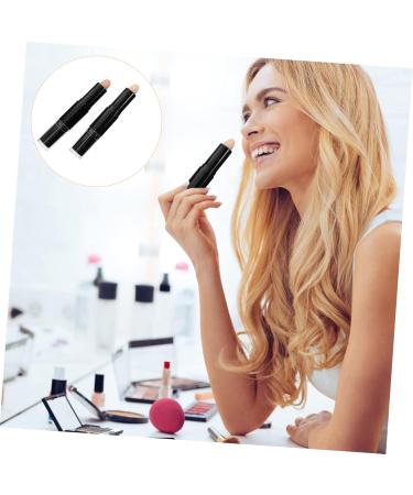 HAPINARY 2pcs Contour Stick Makeup Concealer Stick Contouring Stick for Makeup Concealer Stick for Makeup Women Makeup Supplies Highlighter Stick for Face Concealer Stick for Women - Buy Online on GoSupps.com