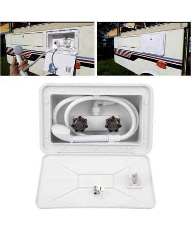 RV Outdoor Water Tap - Space-Saving Multifunctional & Locking Water Flow Control for Easy Cleaning of Sports Equipment & Boats - Buy Online on GoSupps.com