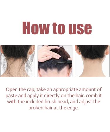 Anloximt Hair Fly Away - Long Lasting Non-Greasy Hair Gel Stick 18ML | Fly Away Hair Tamer Moisturizing Hair Wax Stick for Hair Non-Sticky Hair Mascara - Buy Online on GoSupps.com