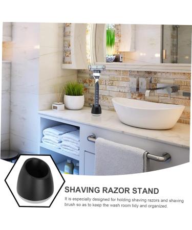 Premium Cabilock Shaving Razor Stand - Safety Razor & Brush Holder for Men | Perfect Desktop Shaver Base - Buy Online on GoSupps.com