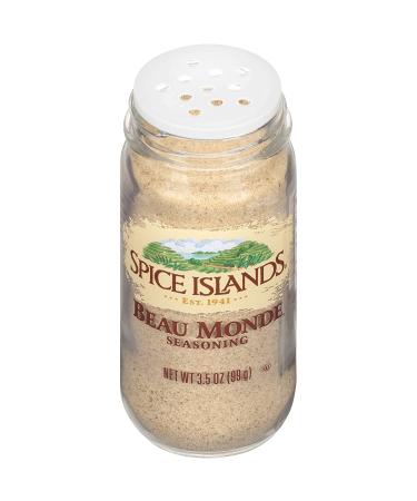 Spice Islands Beau Monde Seasoning 3.5oz - Exquisite Blend of Herbs and Spices - Buy Online on GoSupps.com