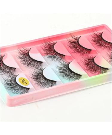 UAMOU 2-50 Boxes Eyelashes faux mink lashes natural 3d mink eyelashes volume false lashes in bulk cilios Cheerfully (Color : 5 Pairs G506CS Size : 2 Boxes) - Buy Online on GoSupps.com