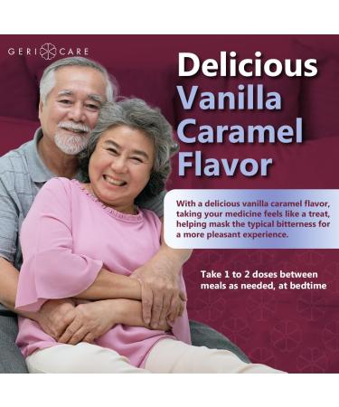 GeriCare Antacid Liquid & Anti-Gas Relief Maximum Strength for Heartburn Acid Reflux Sour Stomach Pressure & Bloating Acid Indigestion & Gas Vanilla Caramel Flavor (2) - Buy Online on GoSupps.com