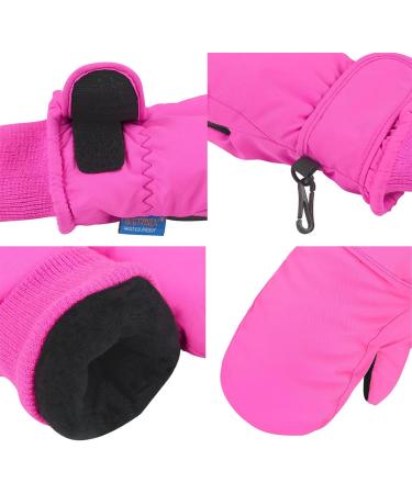 Ponceau Windproof Children Ski Gloves | Warm Winter Sports Gloves for Toddlers (1-2 Years) - Navy - Buy Online on GoSupps.com