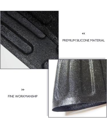 Zerodeko 4pcs Daily Use Hot Dog Silica Gel 40x30cmx4pcs Blackx4pcs - Buy Online on GoSupps.com